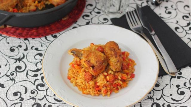 Arroz con pollo fácil