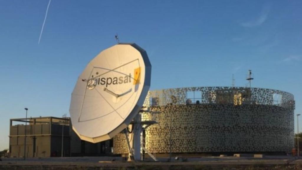 Antena de Hispasat.