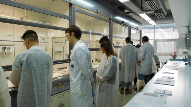 Un grupo de investigadores.