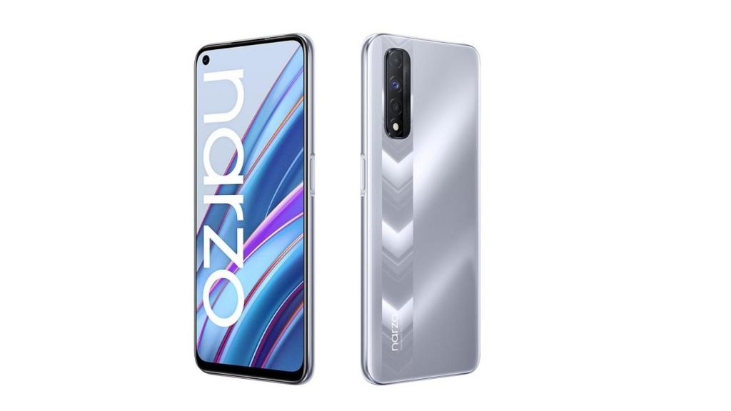 realme Narzo 30 diseño