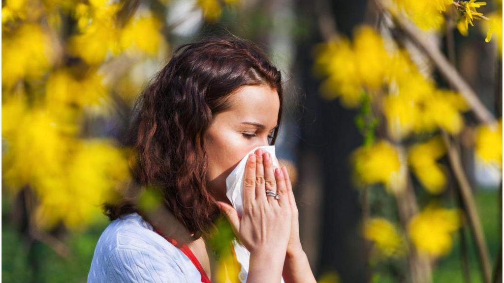 Alergia al polen en primavera