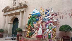 Fachada de la Concatedral de San Nicolás.
