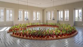 Michael Wang: 'El jardín del contagio', 2022. Foto: La Casa Encendida, Galerna, 2022