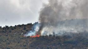 Imagen del 20 de agosto del fuego en Bejís (Castellón).