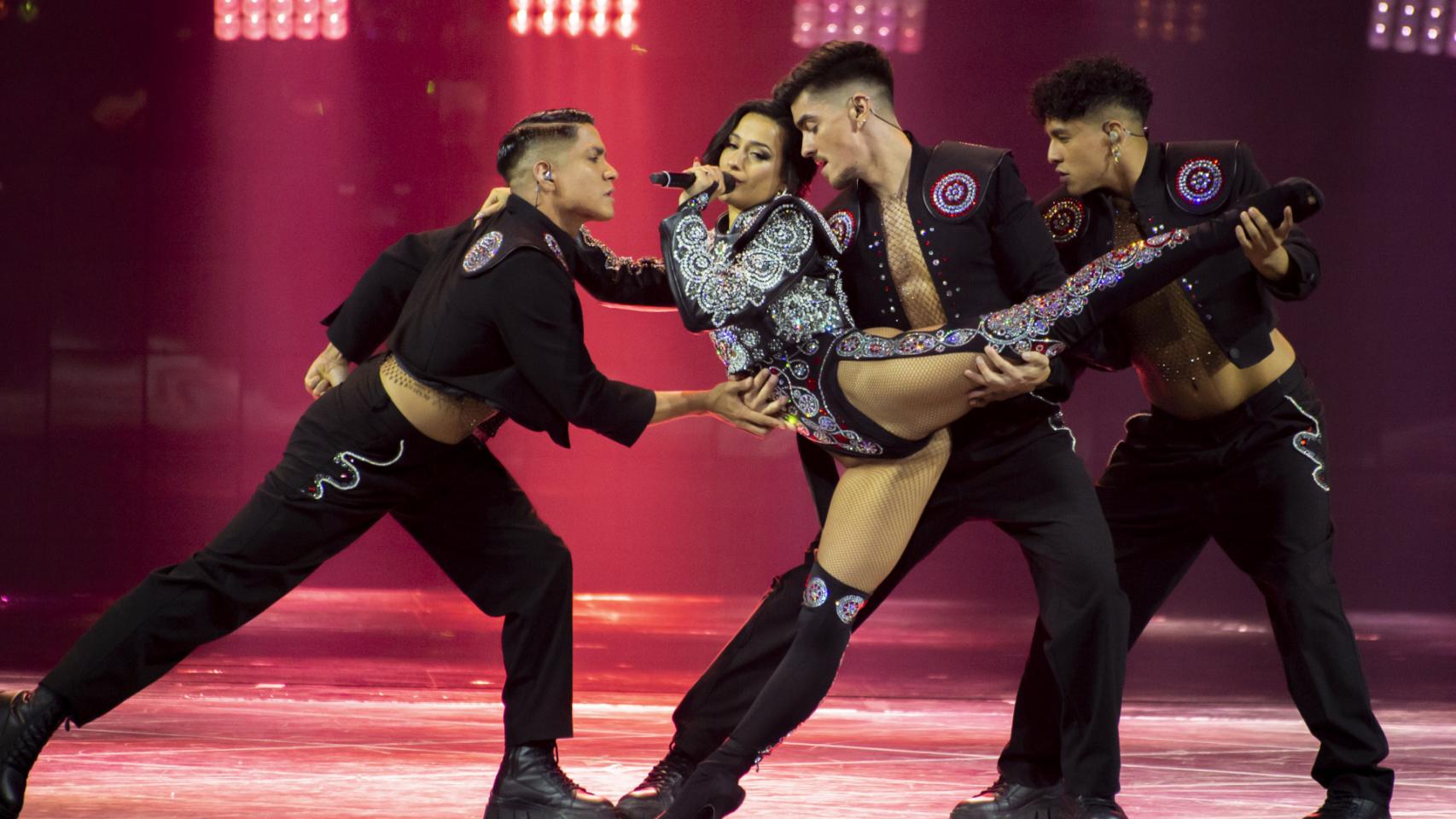 Chanel en Eurovisión (Gtres)