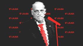 Jaiver Tebas, en un fotomontaje