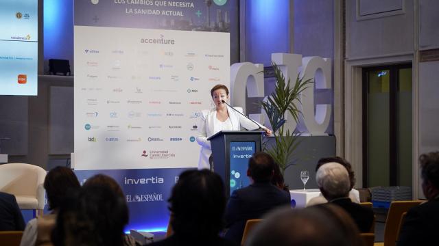 Fátima Matute, consejera de Sanidad de la Comunidad de Madrid.