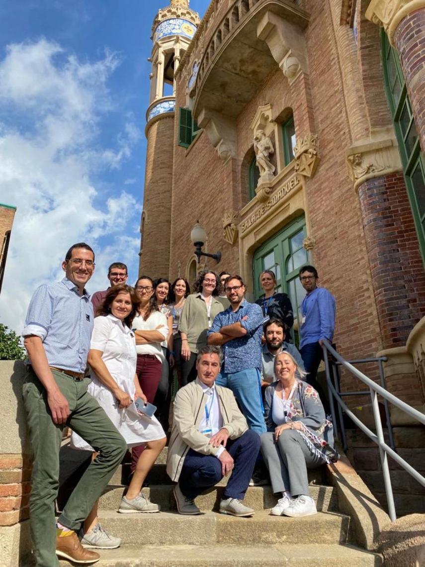 Equipo de la startup en una imagen de archivo.