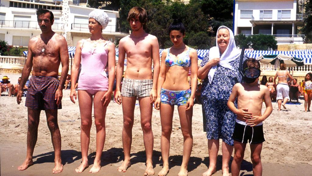 La familia Alcántara por primera vez en Benidorm en la primera temporada.