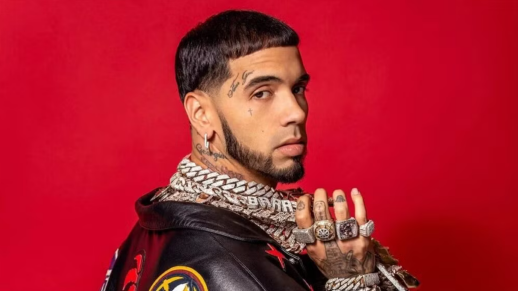 El cantante Anuel A.