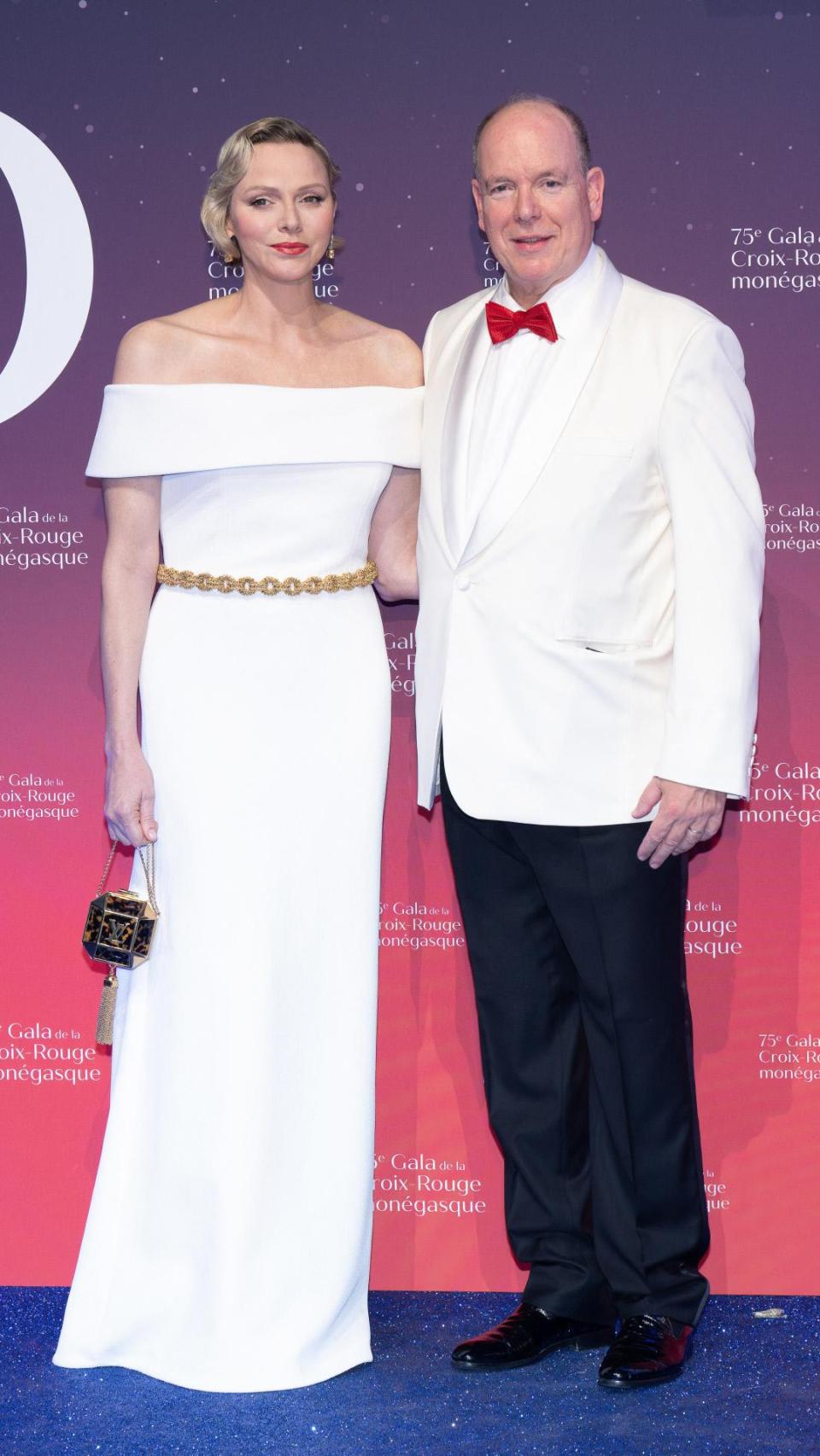 Charlène y Alberto de Mónaco.