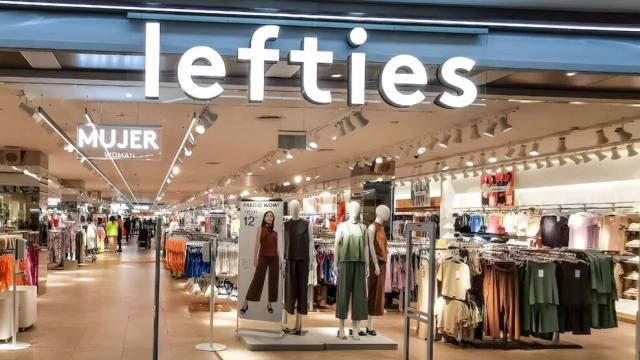 Fachada de Lefties.