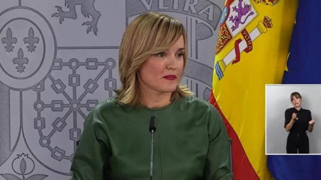 Pilar Alegría. ministra de Educación.