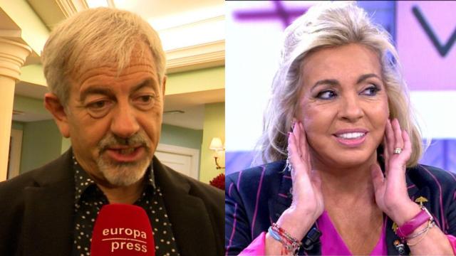 Carlos Sobera y Carmen Borrego, en un fotomontaje