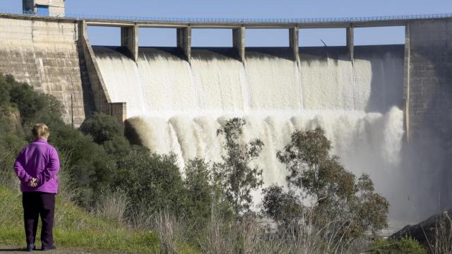 La presa del embalse del Gergal en Sevilla es de categoría A: su rotura puede afectar gravemente a núcleos urbanos.