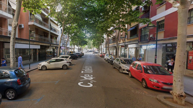 Calle Toledo de Ciudad Real. Foto: Google Maps.