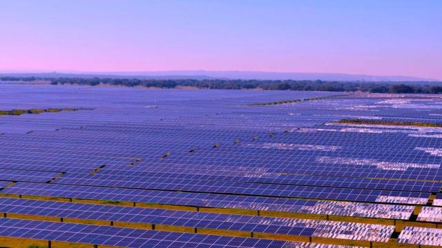 Parque fotovoltaico.