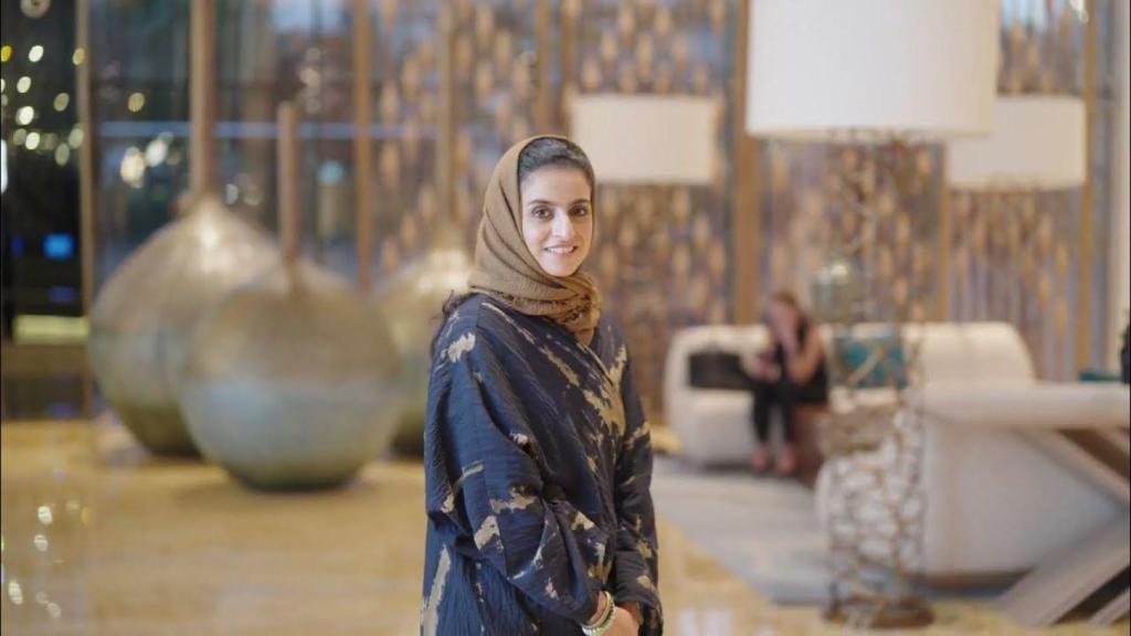 Sheikha Al Nowais, candidata de Emiratos Árabes Unidos a la secretaría general de ONU Turismo.