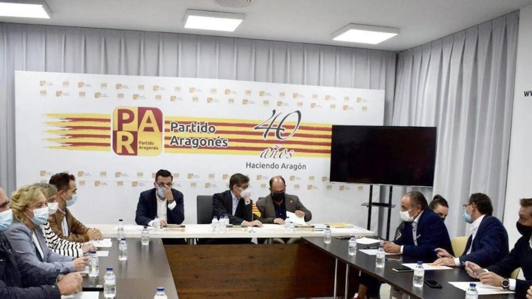 Arturo Aliaga salió elegido de ese Congreso de 2021 como presidente del PAR.