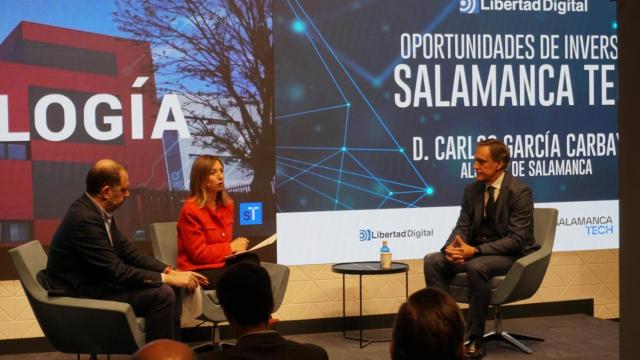 García Carbayo promociona en Madrid las ventajas de Salamanca como destino empresarial: “Condiciones muy asequibles y muchas oportunidades”