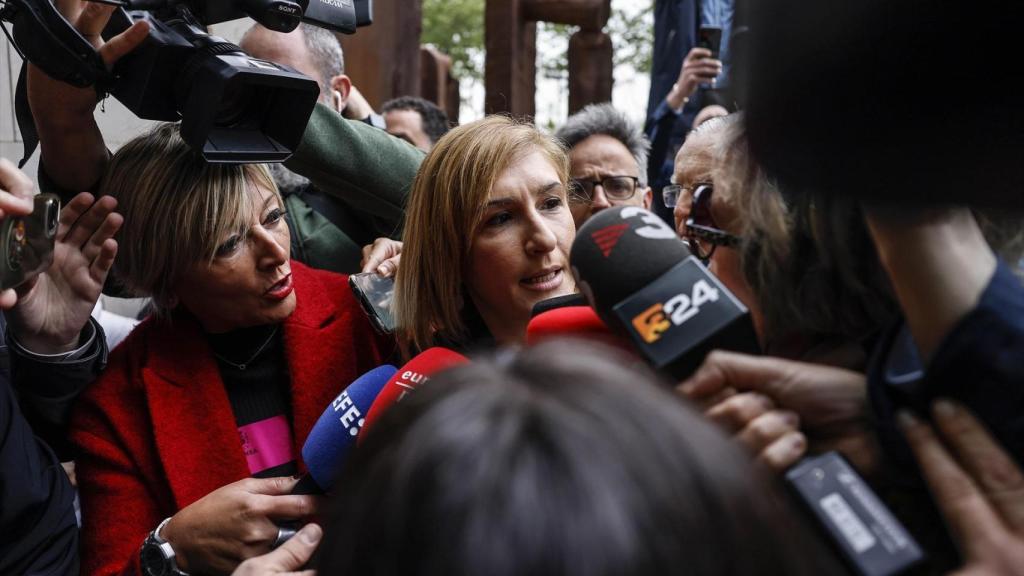 La exconsellera Salomé Pradas en los juzgados. Rober Solsona / Europa Press
