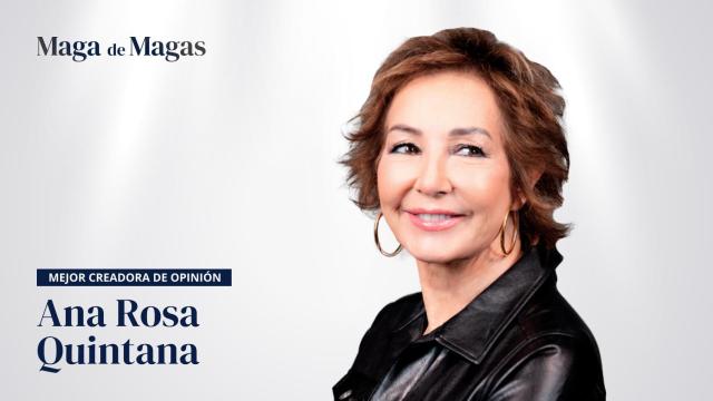 Ana Rosa Quintana, Premio Maga de Magas como mejor creadora de opinión.