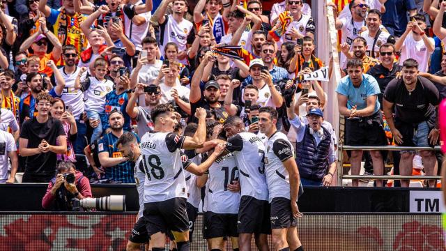 Equipo del Valencia CF. EE