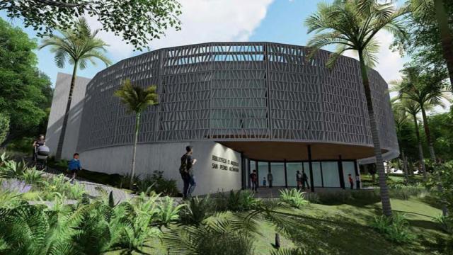 Imágenes de la nueva biblioteca que van a construir en Marbella