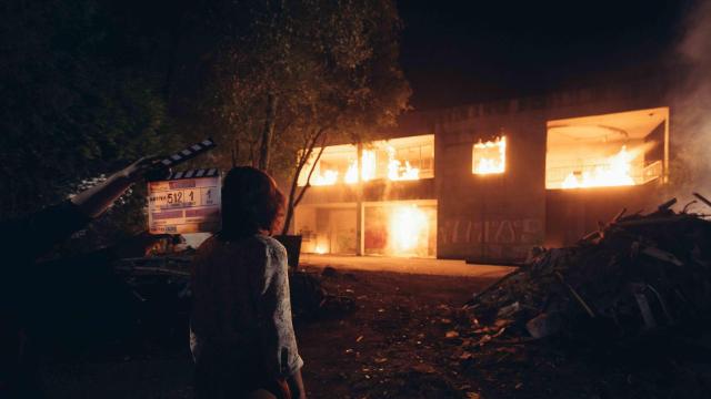 Imagen del rodaje de 'Lume'.