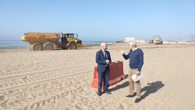 Imagen de la playa El Cable, en Marbella.