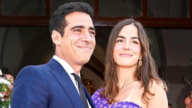 Alberto Herrera y Blanca Llandres en un evento social reciente, en Sevilla, el pasado mes de mayo.