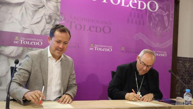 Firma del convenio.
