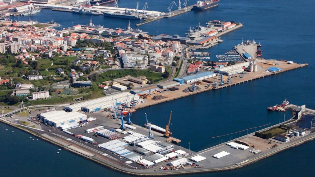 Archivo - Puerto interior de Ferrol